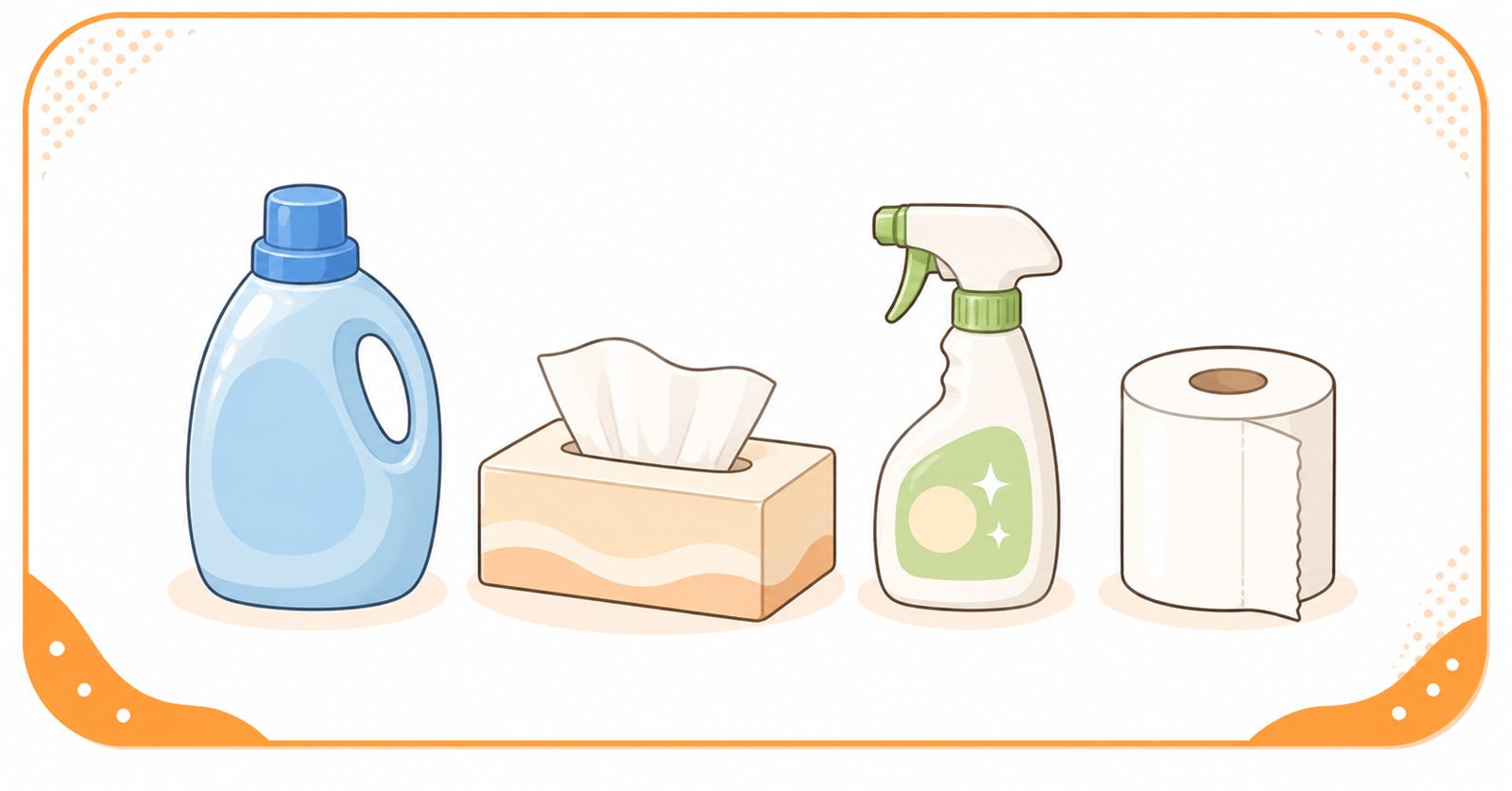 日用品の買取イラスト