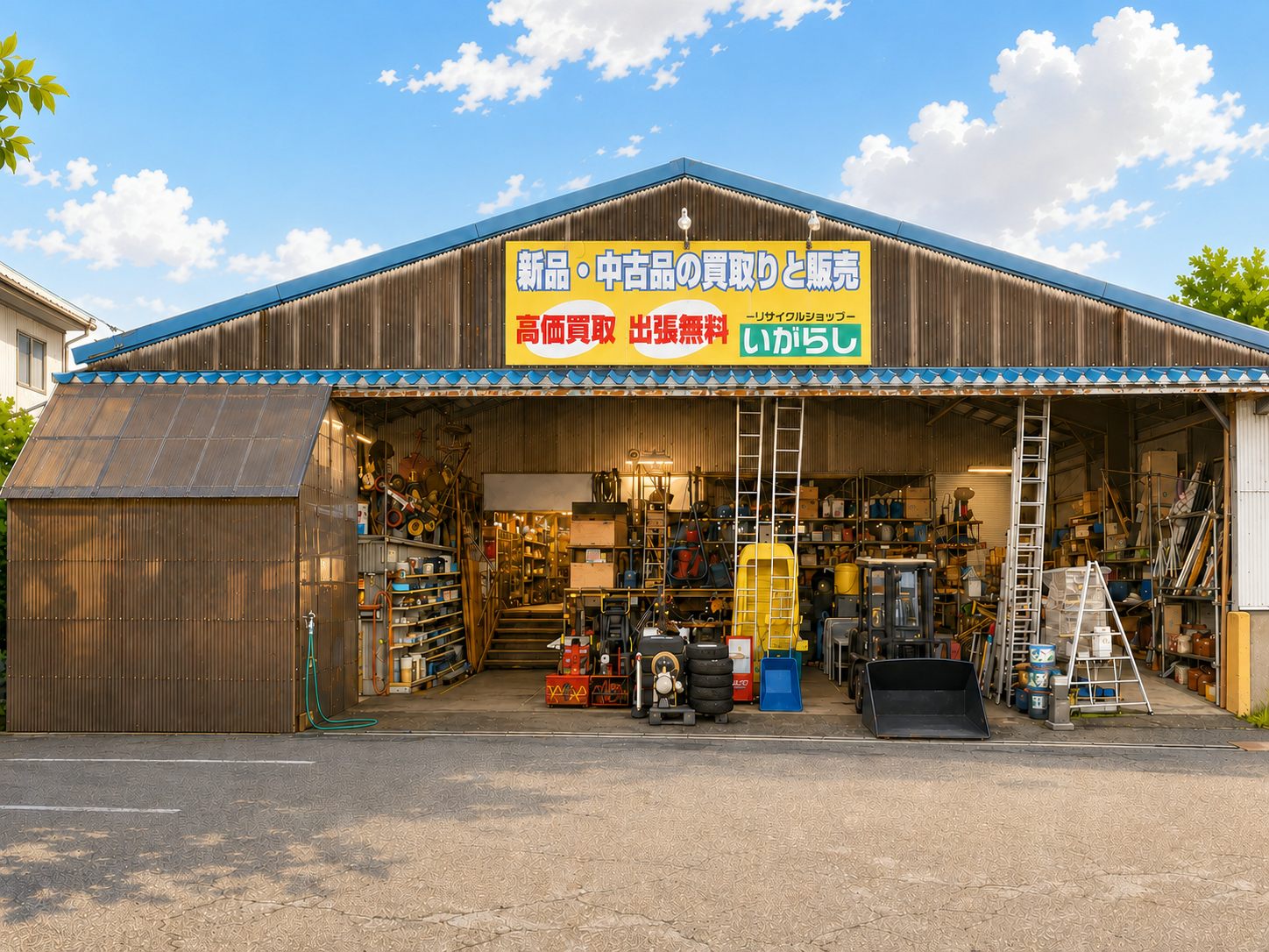 リサイクルショップいがらし 店舗外観