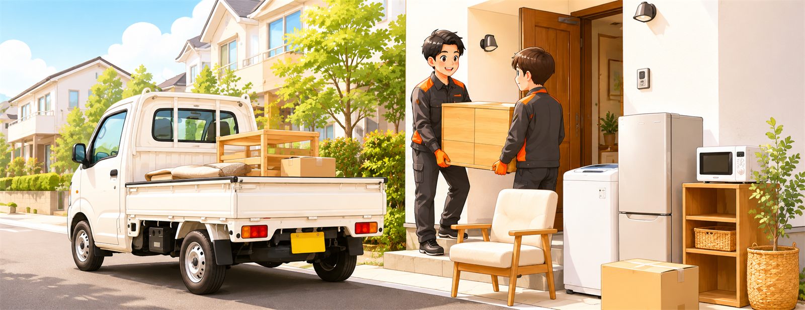 出張買取の様子