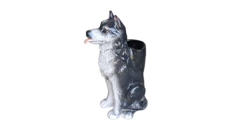 陶器製 犬の傘立てを買取しました