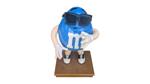 M&M’s ブルーのキャラクター ディスペンサーを買取しました